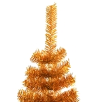 Albero di Natale Artificiale con Supporto Oro 150 cm PET