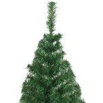 Albero di Natale Artificiale con Rami Spessi Verde 240 cm PVC