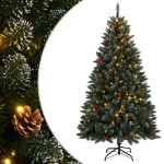 Albero Natale Artificiale con 150 LED 150 cm