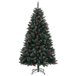 Albero di Natale Artificiale con 300 LED 210 cm