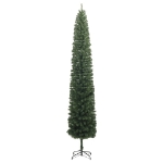 Albero di Natale Sottile con Base 270 cm in PVC