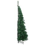 Albero di Natale per Angolo con Supporto Verde 240 cm in PVC