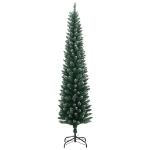 Albero di Natale Artificiale Sottile con 150 LED 120 cm