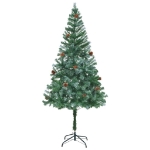 Albero di Natale Artificiale con Pigne 180 cm