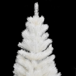 Albero di Natale Artificiale con Aghi Realistici Bianco 90 cm