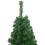 Albero di Natale Artificiale con Rami Spessi Verde 150 cm PVC