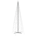 Albero di Natale a Cono Colorato 1400 LED 160x500 cm