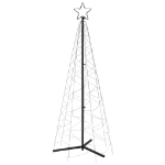 Albero di Natale a Cono Colorato 200 LED 70x180 cm