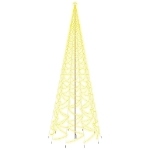 Albero di Natale con Puntale Bianco Caldo 3000 LED 800 cm