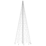 Albero di Natale con Puntale Bianco Caldo 3000 LED 800 cm