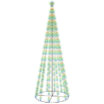 Albero di Natale a Cono Colorato 732 LED 160x500 cm