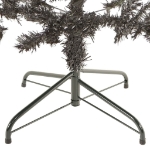 Albero di Natale Sottile Nero 240 cm