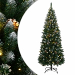 Albero di Natale Artificiale con 300 LED 180 cm