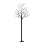 Albero di Natale 600 LED Bianco Caldo Ciliegio in Fiore 300 cm