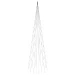 Albero di Natale Pennone Bianco Caldo 1134 LED 800 cm