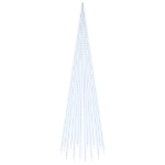 Albero di Natale Pennone Bianco Freddo 1134 LED 800 cm