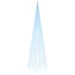 Albero di Natale Pennone Blu 1134 LED 800 cm