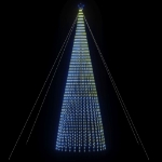 Illuminazione Albero di Natale a Cono 1544LED Blu 500cm