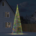 Illuminazione Albero di Natale a Cono 1544LED Colorato 500cm