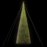 Illuminazione Albero di Natale a Cono 1544LED Colorato 500cm