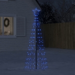 Illuminazione Albero di Natale con Picchetti 220LED Blu 180cm