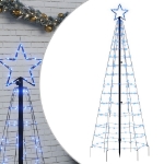 Illuminazione Albero di Natale con Picchetti 220LED Blu 180cm