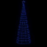 Illuminazione Albero di Natale con Picchetti 570LED Blu 300cm