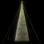 Illuminazione Albero Natale a Cono 1544LED Bianco Freddo 500cm