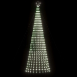 Illuminazione Albero Natale a Cono 688LED Bianco Freddo 300cm