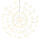 Illuminazione di Natale Galassia 140 LED Bianco Caldo 17 cm