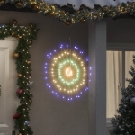 Illuminazione di Natale Galassia 140 LED Multicolore 17 cm