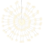 Illuminazioni di Natale Galassia 140 LED 4pz Bianco Caldo 17 cm