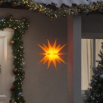 Luce di Natale con LED Pieghevole Gialla 43 cm