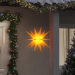 Luce di Natale con LED Pieghevole Gialla 57 cm