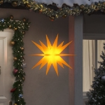 Luci di Natale con LED 3 pz Pieghevoli Gialle 100 cm