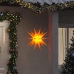 Luci di Natale con LED 3 pz Pieghevoli Gialle 43 cm