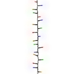 Stringa LED Compatta con 1000 Luci LED Multicolore 25 m PVC