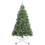 Supporto per Albero di Natale Bianco 61x61x15,5 cm