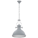 Lampadario Grigio Rotondo E27