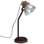 Lampada da Scrivania 25 W Argento Vintage 18x18x60 cm E27