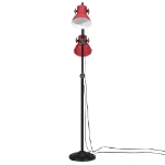 Lampada da Terra 25 W Rosso Anticato 25x25x90/140 cm E27