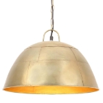 Lampada Industriale Vintage 25 W Ottone Rotonda 41 cm E27