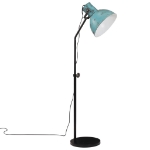 Lampada da Terra 25 W Blu Anticato 30x30x90-150 cm E27