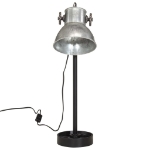 Lampada da Scrivania 25 W Argento Vintage 15x15x55 cm E27