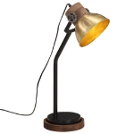 Lampada a Scrivania 25 W Ottone Anticato 18x18x60 cm E27