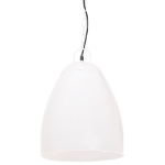 Lampada a Sospensione Industriale 25 W Bianca Rotonda 32 cm E27