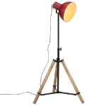 Lampada da Terra 25 W Rosso Anticato 75x75x90-150 cm E27