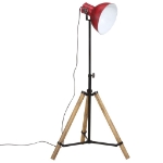 Lampada da Terra 25 W Rosso Anticato 75x75x90-150 cm E27