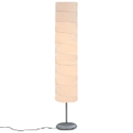 Lampada da Pavimento con Supporto 121cm Bianca E27