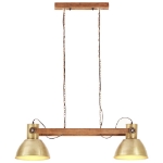 Lampada a Sospensione Industriale 25 W Ottone 109 cm E27